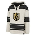 thumbnail image 2 of Men's '47 Oatmeal Vegas Golden Knights Rockaway Lace-Up Pullover Hoodie, 2 of 3