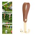 thumbnail image 4 of Gancho para colgar Sunnimix Gancho para colgar de cuero Marron, 4 of 8