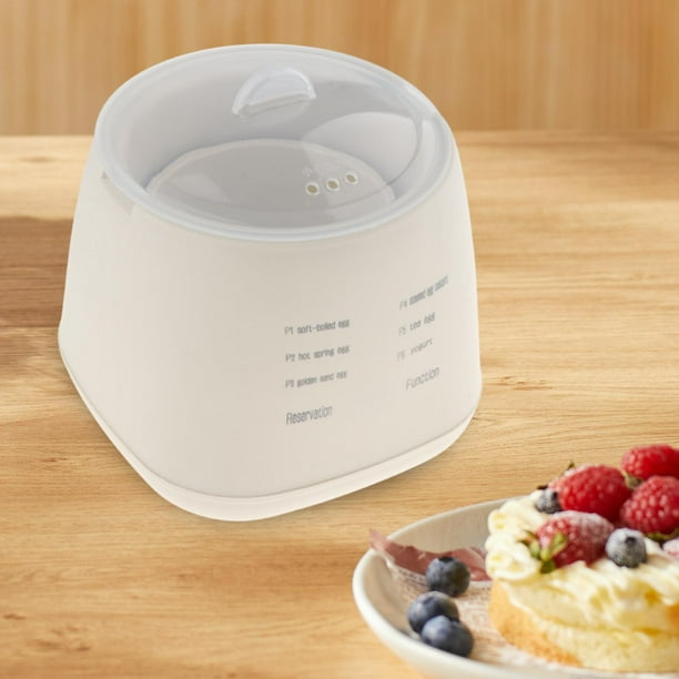 Hervidor de huevos eléctrico, utensilio de cocina portátil multifuncional, para cocinar huevos al en la oficina, el desayuno, el dormitorio y el hogar rejilla para huevos