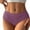 Purple, variant on Fashion Low Waist Underwear Color Striped Briefs Underwear Panties V Back Lace Panties Leak Proof Underwear for Women High Women Underwear Lace Panties Pack for Women Panties for Women Thong