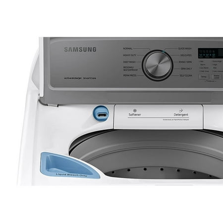Samsung - 4.5 Cu. Ft. High Efficiency Top Load Washer with Active WaterJet - White