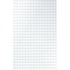 Plastruct PLS91542 0.18 in. Square Tile Pattern Plastic Sheets, White - Count 2