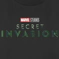 thumbnail image 2 of Women's Marvel: Secret Invasion Official Logo Graphic Tee Black 2X Large, 2 of 4