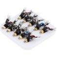 thumbnail image 1 of czcpp-10pcs Fly Fishing Lures Kit Fishing Fly, Fly Fishing Kit Fly Fishing Lures, Fly Fishing Handmade Lures Assortment Kit Artificial Bait Hooks for Bass Trout Salmon Fishing, 1 of 4