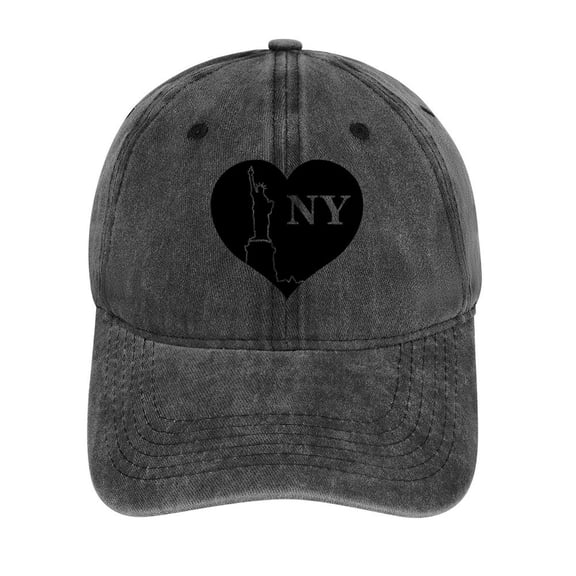 I Love NY Hat Adjustable Funny Fashion Unisex Baseball Cap For Men Women