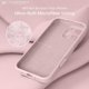 thumbnail image 5 of Funda de Silicona Premium, Forro de Microfibra Suave, para iPhone 16 Pro de 6.3 Pulgadas, Rosa Tiza, 5 of 7