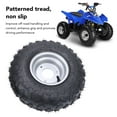 thumbnail image 4 of 145/70-6 Tire, 6 Inch Tire Front Rear Universal Anti Impact ATV Tire 3 Bolt Fixing with Rim for Go Kart, 4 of 7