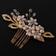 thumbnail image 3 of Clip de peine para el cabello, accesorios para el cabello, boda nupcial, de imitación, perla, flor, niña, dama Yuyangstore Peine de pelo, 3 of 8