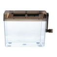 thumbnail image 1 of OULII Manual Shredder Portable Paper Shredder Machine 1Pcs for Document Cutting Home Office, 1 of 5