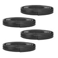 thumbnail image 1 of Suncast 60' Coil Resin Professional Landscape Edging Roll for Lawn and Garden, Black (4 Pack), 1 of 5