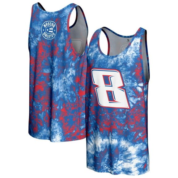 Men's-ProSphere Blue Kyle Busch 2025 NASCAR Salutes Collection Tank Top