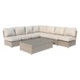 thumbnail image 2 of Living Source International Chelsea Wicker 8 Piece Patio Sofa Conversation Set, 2 of 2