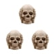 thumbnail image 4 of Naiovety Decoración de fiesta blanca debe tener luces de calavera brillantes de Halloween exquisita decoración de fiesta de resina no escuchar Type1 NO1, 4 of 6
