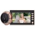 thumbnail image 3 of Hd Pantalla Visor De Puerta Cámara Grabación Video Timbre Ir Visión Nocturna Detección Móvil 4.5 " Cateissary AF000486-00, 3 of 6