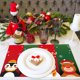 thumbnail image 4 of Puntoco Manteles individuales navideños Manteles individuales occidentales Manteles individuales de cocina Manteles individuales aislantes, 4 of 6
