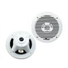 Audiopipe APSW-6032 Speaker 6.5 in. White Marine 2Way