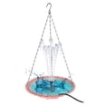 thumbnail image 5 of AuroraX Outdoors Bird Bath Fountains,Hanging Weatherproof Plastic Funny Bird Feeder with Bird Feeder Hanger Easy to Clean Garden Summer Decor, 5 of 5