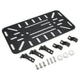 thumbnail image 3 of Kit de soporte de montaje para alforjas laterales simétricas universales, color negro, para motocicleta, 3 of 15