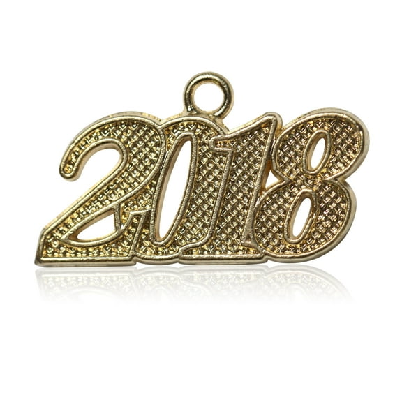 Class Act Graduation Year 2018Charms, Gold
