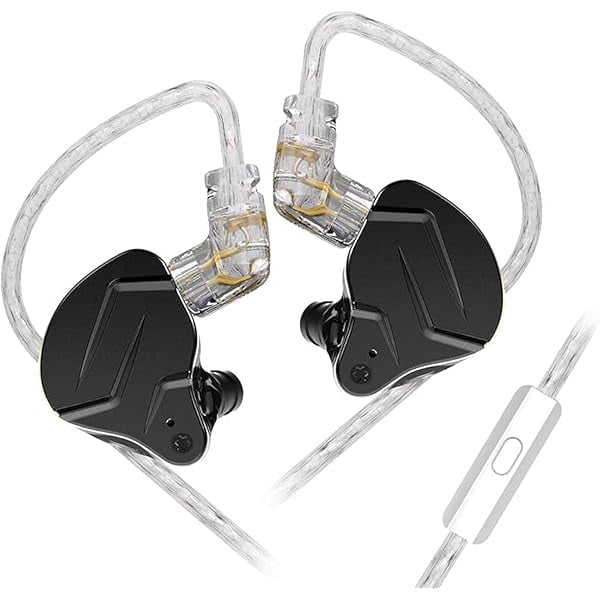 wonima11 KZ ZSN PRO X Wired Earbuds in Ear Monitor Earphones, Hybrid Dynamic Driver Balanced Armature IEM Earbuds, Dual Driver 1DD 1BA Deep Bass Stereo Sound Ergonomic Headphones Monitor