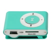 3 Mini Portable USB MP3 Player Mini Clip MP3 Waterproof Sport Compact Metal Mp3 Music Player With TF Card Slot