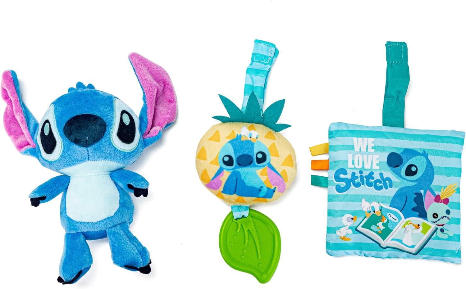 Coffret 3 pièces Stitch avec animal en peluche de Kids Preferred Disney Lilo & Stitch