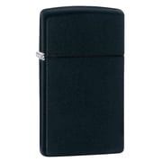 Zippo Slim Black Matte Pocket Lighter