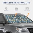 thumbnail image 4 of Balery Underwater Creature Parasol para parabrisas de coche de 2 piezas | Parasol plegable para parabrisas delantero de coche para la mayoría de sedanes-Small, 4 of 6