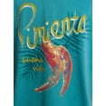 thumbnail image 4 of No Boundaries Boxy Fit Heavyweight Graphic Muscle Tank Top, Men's XS-5XL, 4 of 5