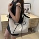 thumbnail image 4 of 2025 Students School Bag Large Capacity Shoulder Bag Simple Shopping Bag Lovely Bows Commuting Bag Fashion Handbags Black, 4 of 5