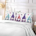 thumbnail image 6 of Coolnut Cute Gnomes Plush Pillow Case, Zippered Bed Pillow Pillowcases, Super Soft and Cozy Pillowcase Covers for Sleep Decor Giftsation - Standard Size 20x26in, 6 of 7
