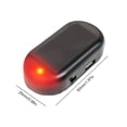 thumbnail image 4 of Seguridad Falsa para Coche Con Solar Advertencia LED Simulada () Rojo, 4 of 4