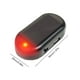 thumbnail image 2 of Luz de seguridad falsa coche con energía solar coche simulado LED advertencia rojo, 2 of 5