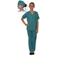 thumbnail image 2 of Teal Green Kids Scrubs by My Little Doc, 2 of 5