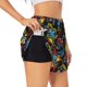 thumbnail image 1 of Balery Monster Car Pantalones cortos deportivos para mujer con forro y dos bolsillos, elásticos, para entrenamiento, gimnasio, yoga-Small, 1 of 7