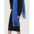 thumbnail image 4 of CoCoMangos Bright Color Scarf for Women Warm Pashmina Shawls and Wraps Vintage Cardigan Cape Poncho Large Scarves Fall Winter, 4 of 9