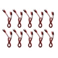 thumbnail image 3 of Electrical  Clip, Dual Ended PVC  Clips Test Leads Flexible  For Laboratories For Schools 0.5m/1.6ft, 3 of 8