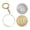 Gold & SIlver, variant on Bitcoin Gold & Silver Gift Set Collectors Edition 40mm Coin Includes a Keychain