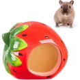 thumbnail image 1 of Escondite de animales pequeños de cerámica para mascotas, cueva de gato doméstico para chinchilla, 1 of 4