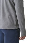 Bass Outdoor Men's Blaze Quarter Zip Pullover Sweatshirt Large Grey Gargoyle