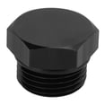 thumbnail image 1 of Block Off Plug Fitting Adapter Male Hex Steel Universal 4000PSI Black for Vehicle, 1 of 8