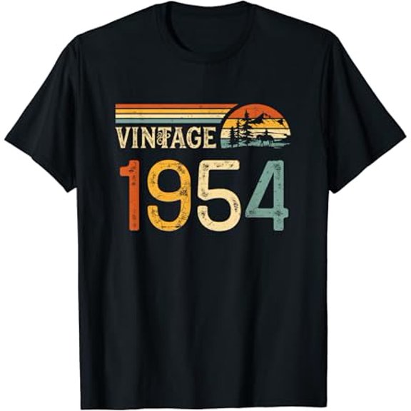Vintage Made in 1954 - 69th Birthday T-Shirt