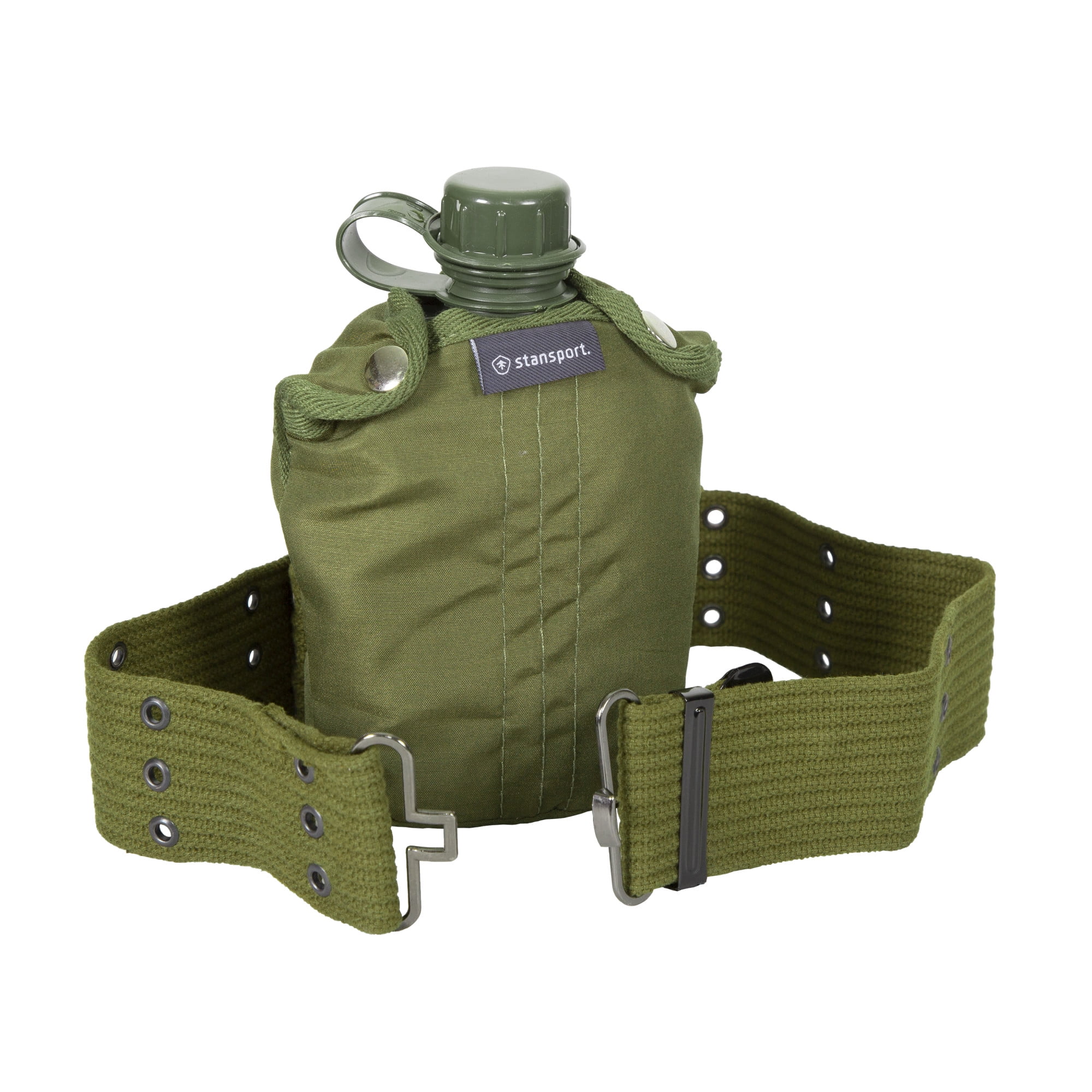 Stansport G.I. Style Canteen, Cover & Belt