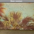 thumbnail image 6 of Ambesonne Tropical Place Mats Set of 4, Rest Under Trees, Standard Size, Orange Green, 6 of 6