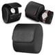 thumbnail image 4 of Estuche para guardar relojes individuales, caja enrollable para guardar relojes, organizador de pulseras y relojes para hombre. Negro, 4 of 6