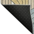 thumbnail image 5 of Addison Rugs Chantille Indoor/Outdoor Transitional Mid-century Modern Gold Machine Washable Rectangle Rug, 9' x 12', 5 of 8