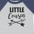 thumbnail image 4 of Inktastic Little Cousin with Arrows Boys or Girls Baby Bodysuit, 4 of 5