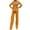 Orange, variant on Riforla Women 2 Piece Outfits Suits Set Long Sleeve Button High Waisted Pants for Business Work Two Piece Sets for Women Yellow S