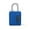 Blue, variant on Mini Travel Combination Lock Dormitory Cabinet  Lock Password Lock Luggage Padlock Backpack Zipper Lock GREY