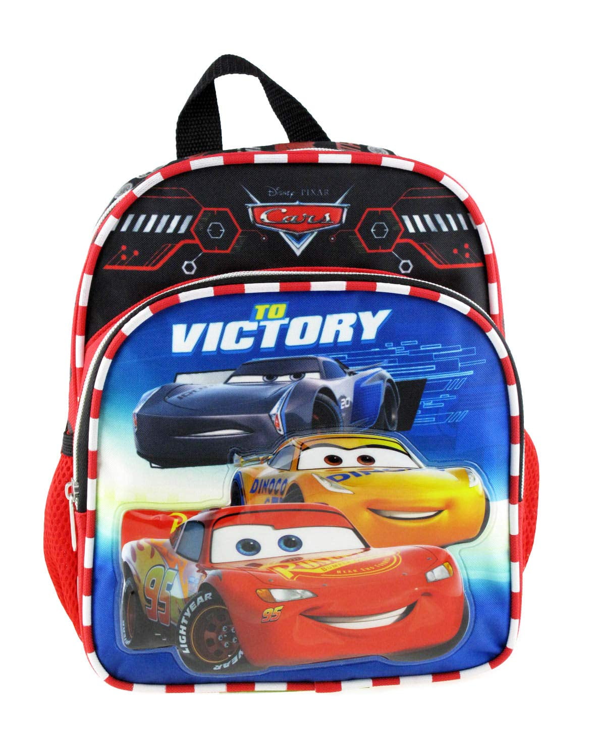 Disney Pixar Cars Mini Backpack Disney Cars Top Engine 10" New